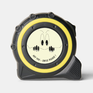 Funny Tape Measure with Playful Curious Eyes 1