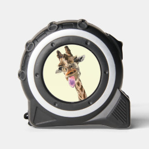 Funny Tape Measure with Playful Giraffe 1