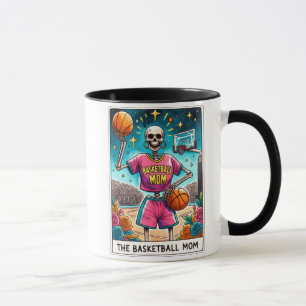 Funny Tarot Card/Basketball Mom Mug
