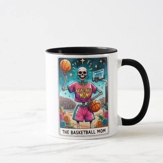 Funny Tarot Card/Basketball Mom Mug (Right)