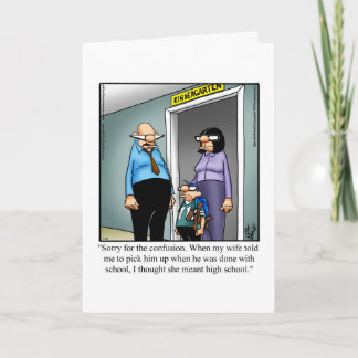 Funny Teacher Appreciation Day Card