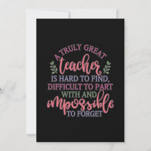 Funny Teacher Appreciation Day Ideas Card