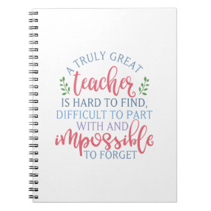 Funny Teacher Appreciation Principal Notebook