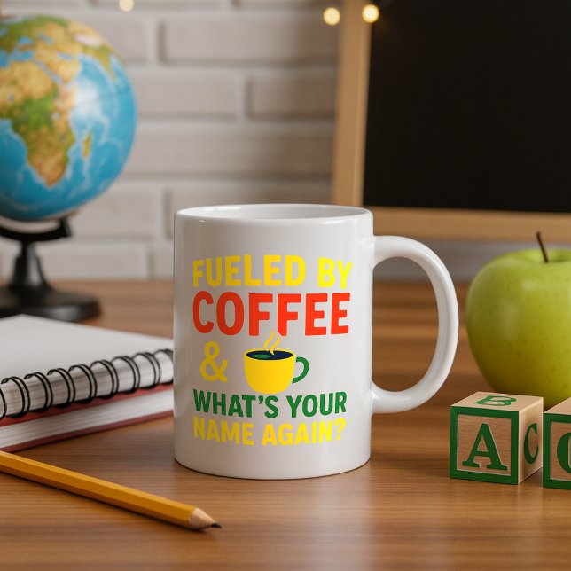 Funny Teacher Cup; Teacher Back to School Coffee Mug (Creator Uploaded)