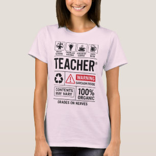 Funny Teacher Definition — Multi-Tasking T-Shirt