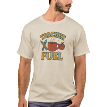Funny Teacher Fuel Retro T-Shirt