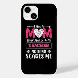 Funny Teacher Mom, Teacher Mom Funny Case-Mate iPhone 14 Case