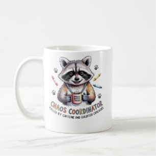  Funny Teacher Mug Chaos Coordinator Gift for Wome