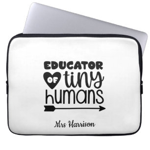 Funny Teacher personalized gift Laptop Sleeve