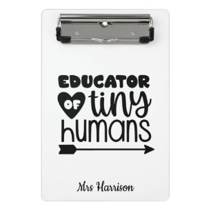 Funny Teacher personalized gift Mini Clipboard