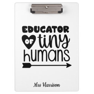 Funny Teacher personalized gift Notebook Clipboard
