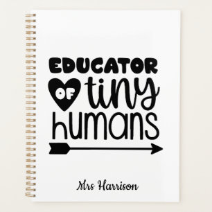 Funny Teacher personalized gift Planner