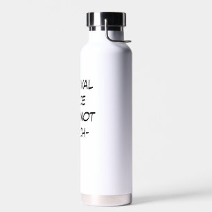 Funny Teacher Water Bottle