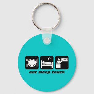 Funny teachers keychain