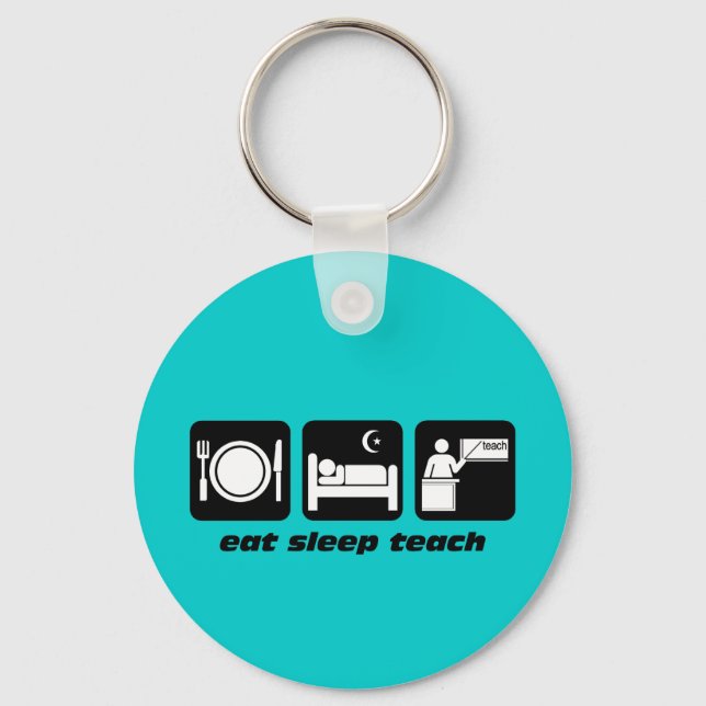 Funny teachers keychain (Front)