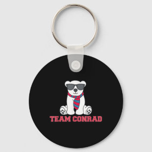 Funny Team Conrad Junior Mint Bear Est. 2009  Keychain