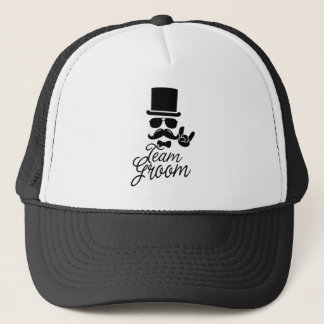 Funny Team Groom Gift for Bachelor Party Trucker Hat