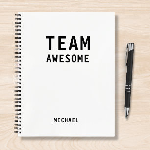 Funny Team Meeting Notes Coworker Office Gift Notebook