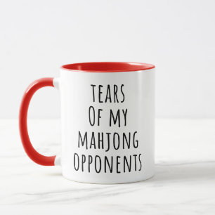 Funny Tears of My Mahjong Opponents Mug