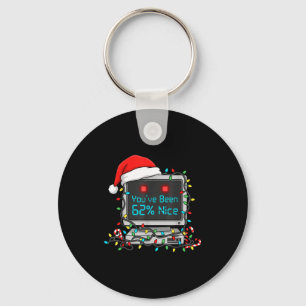 Funny Tech Christmas Geek Ai Holiday Humor Nerd Sh Keychain