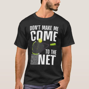 Funny Tennis Art For Women Men Teens Tennis Player T-Shirt
