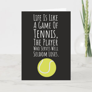 Funny Tennis Cards For Player Humor Lover Humorous