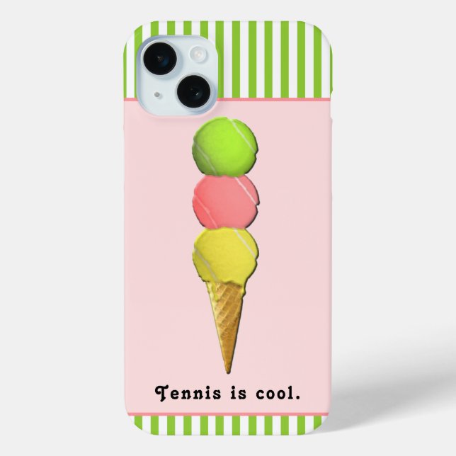 Funny Tennis Case-Mate iPhone Case (Back)