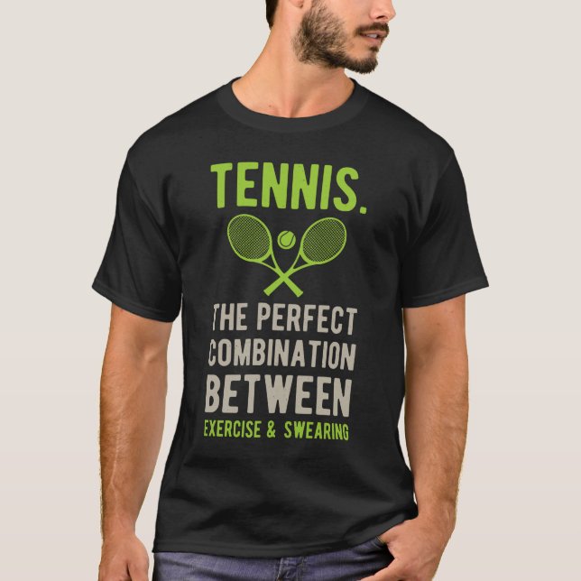 Funny Tennis T-Shirt (Front)