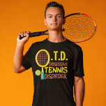 Funny Tennis T-Shirt<br><div class="desc">I have OTD,  obsessive tennis disorder. A cute tennis humour gift for a tennis player.</div>
