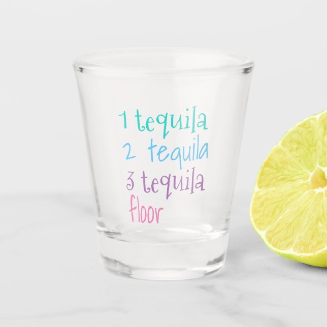 Funny Tequila verre de tir (Devant)