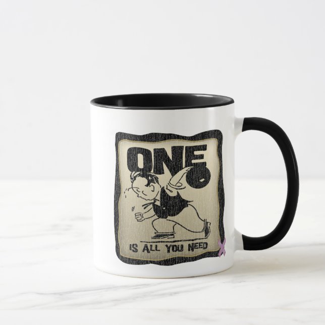 Funny Testicular Cancer Survivor Mug (Right)