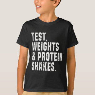 Funny Testosterone Test Steroid Humour Bodybuildin T-Shirt
