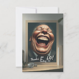 Funny Thank you Card