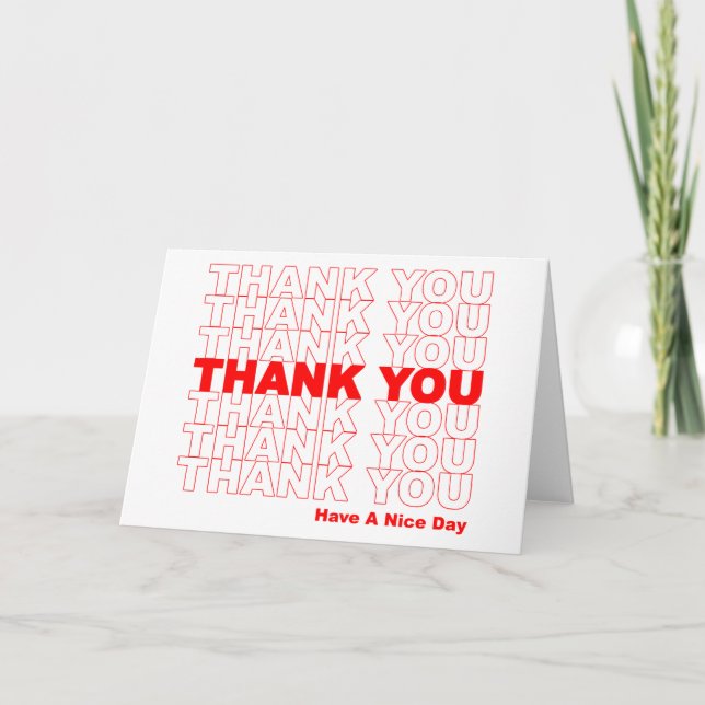 Funny Thank You Design (Front)