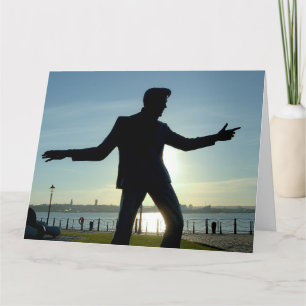 FUNNY THANK YOU RETRO GREETING CARD