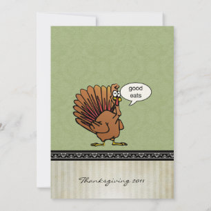 Funny Thanksgiving Dinner Invitation