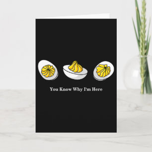 Funny Thanksgiving Dinner Tee Store - You Know Why Card