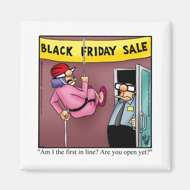 Funny Thanksgiving  Favour Magnet (Front)