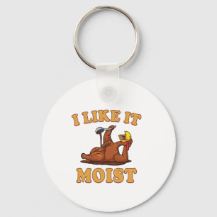 Funny Thanksgiving Foods Family Group Set I LIKE I Keychain