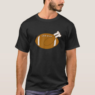 FUNNY THANKSGIVING FOOTBALL TURKEY  T-Shirt