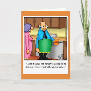 Funny Thanksgiving Greeting Card "Spectickles"