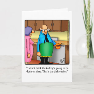 Funny Thanksgiving Greeting Card "Spectickles"