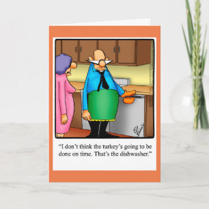 Funny Thanksgiving Greeting Card "Spectickles"
