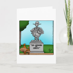 Funny Thanksgiving Greeting Card "Spectickles"