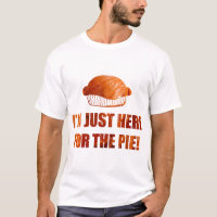 Funny Thanksgiving Here for the Pie Pumpkin