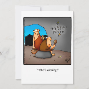 Funny Thanksgiving Humour Holiday Card