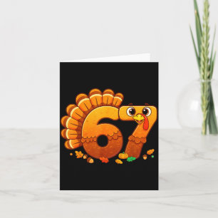 Funny Thanksgiving Outfit Kids Toddler Boys Men 67 Card