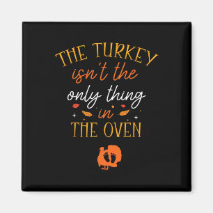 Funny Thanksgiving Pregnancy Announcement The Turk Magnet