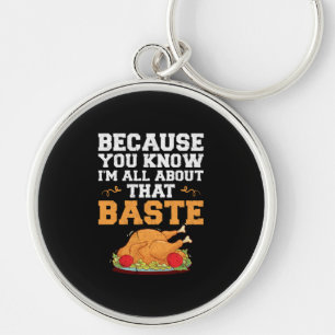 Funny Thanksgiving Turkey Day Costume Gift Keychain
