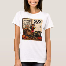 Funny Thanksgiving Turkey SOS Morse Code Ham Radio